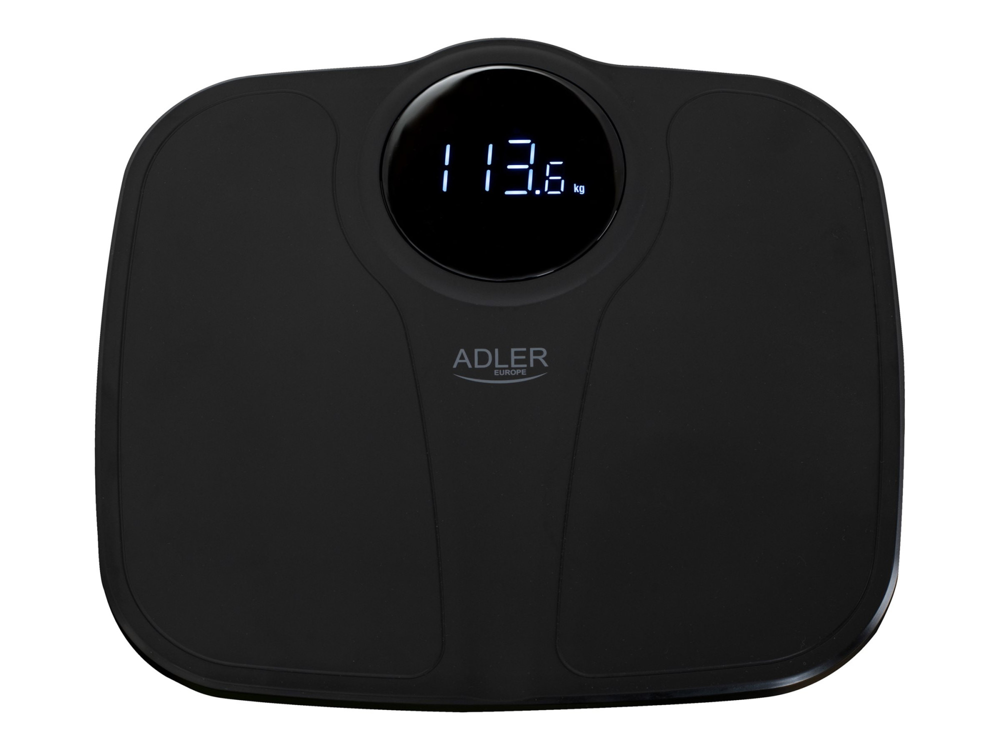 Adler | Bathroom Scale | AD 8172b | Maximum weight (capacity) 180 kg | Accuracy 100 g | Body Mass Index (BMI) measuring | Black - Image 2