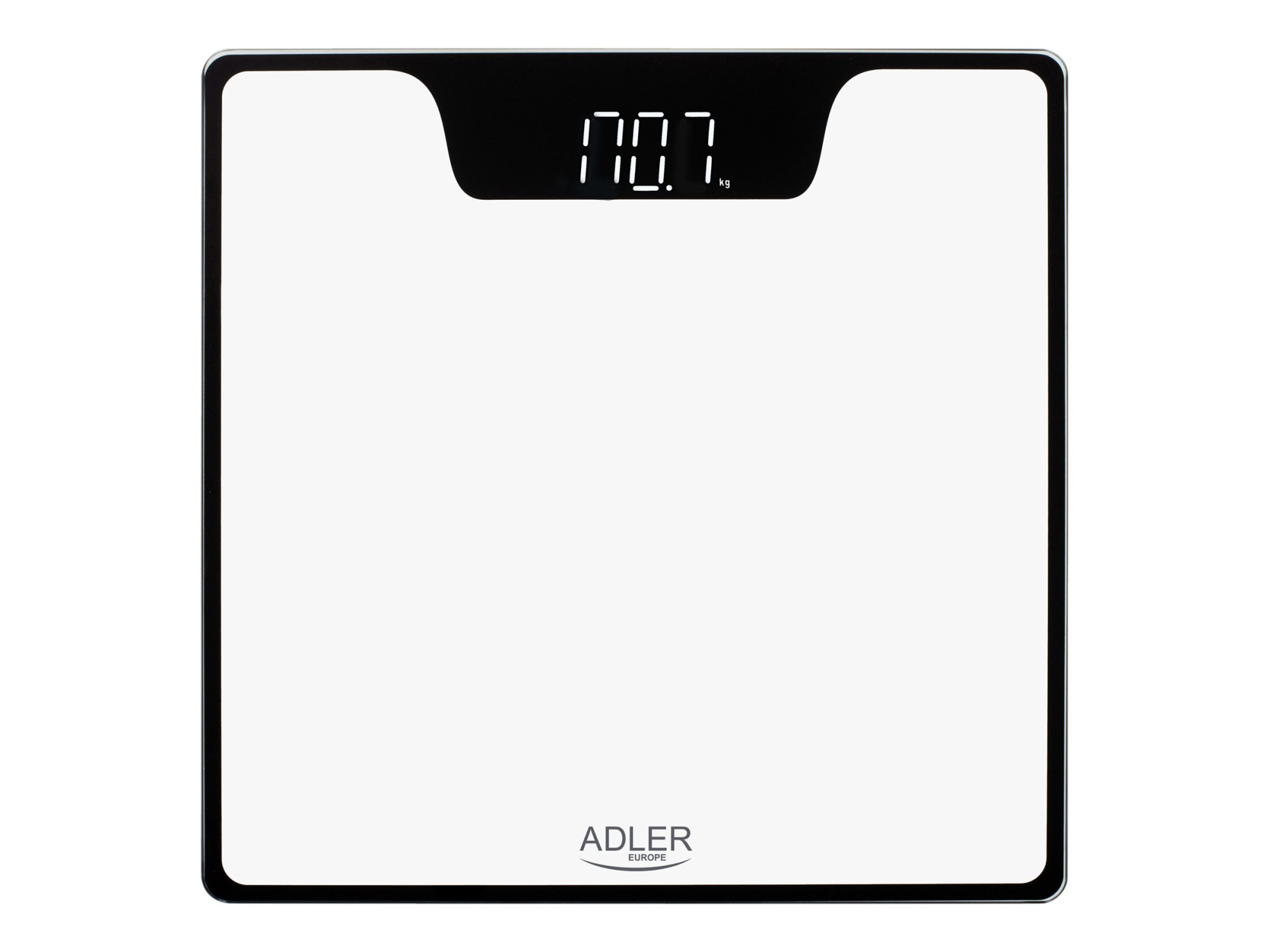 Adler | Bathroom Scale | AD 8174w | Maximum weight (capacity) 180 kg | Accuracy 100 g | White - Image 2