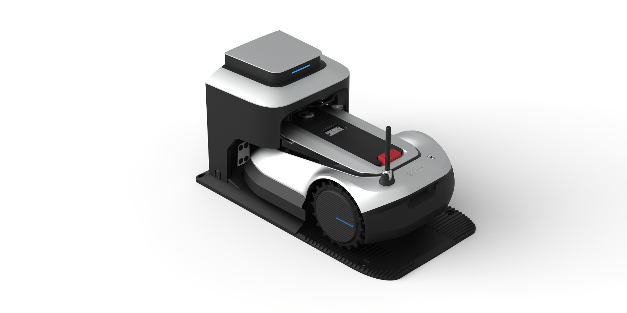 Ecovacs | Lawn Mower | GOAT G1-2000 | Mowing Area 2000 m² | WiFi APP Yes | Maximum Incline 45 % | Waterproof IPX4 | 59 dB | 8700 mAh