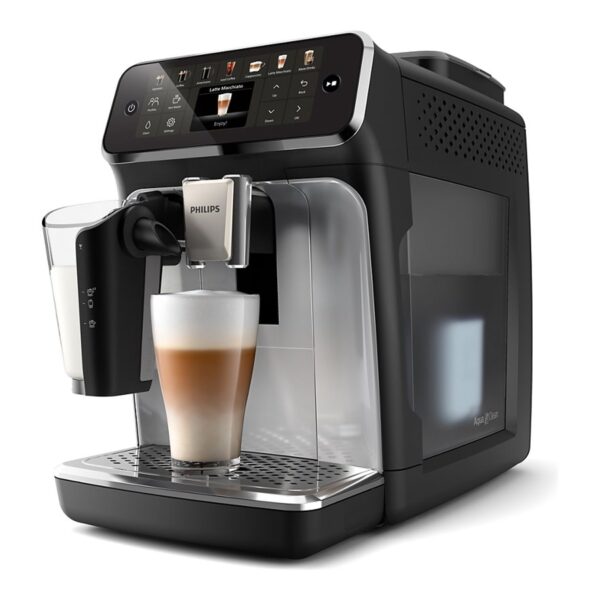 Philips Espresso Machine | EP4446/70 | Pump pressure 15 bar | Built-in milk frother | Fully Automatic | 1500 W | Black/Silver