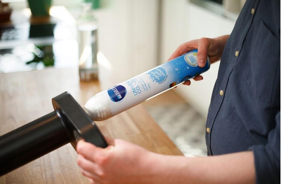 Brita | SodaOne CO2 carbon dioxide cylinder, 425 g, 60l | Sparkling Water Maker - Image 2