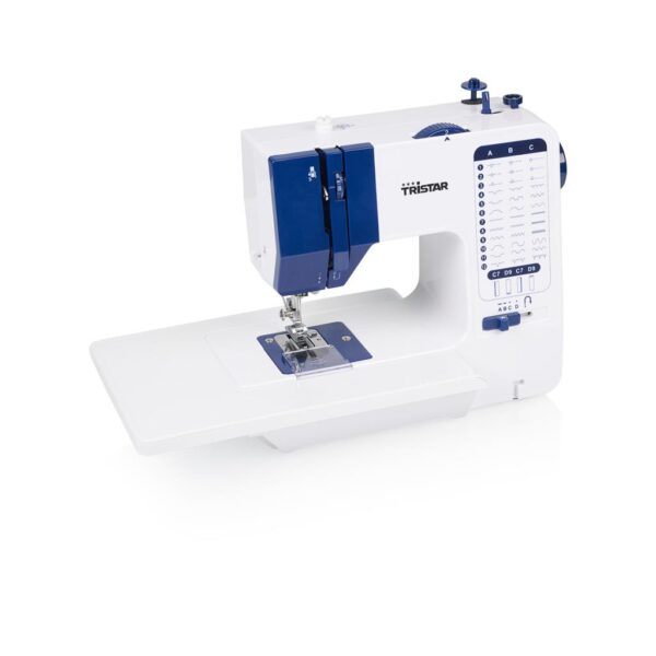 Tristar Sewing machine | SM-6005 | Number of stitches 38 | Number of buttonholes 1 | White/Blue