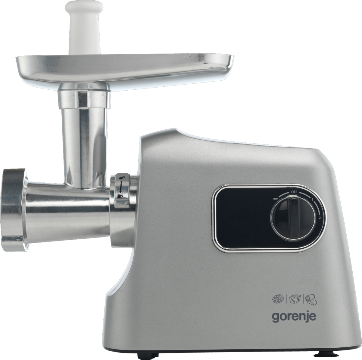 Gorenje Meat grinder | MG2500DS | Stainless Steel/White | 2500 W | Number of speeds 1 | Throughput (kg/min) 2.8 - Image 3