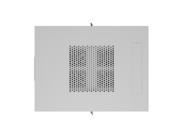 Lanberg | Rack cabinet 19" free-standing 22U/600x800 (flat pack) with glass door | FF01-6822-12SL | Grey - Image 8