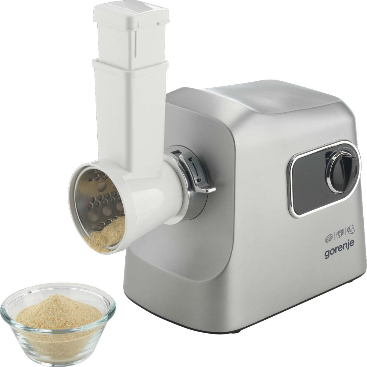 Gorenje Meat grinder | MG2500DS | Stainless Steel/White | 2500 W | Number of speeds 1 | Throughput (kg/min) 2.8 - Image 8