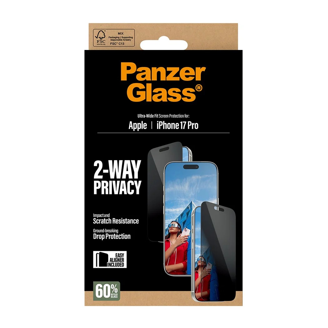 PanzerGlass Screen protector | Apple | iPhone 17 Pro | Glass | Transparent | Ultra-Wide Fit w. EasyAligner - Image 8