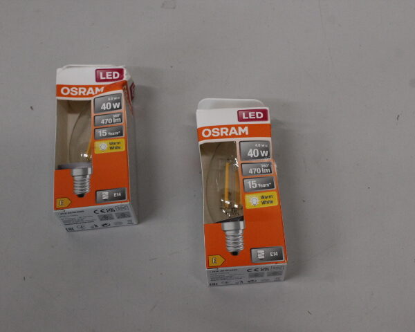 SALE OUT. | Parathom Classic Filament | E14 | 4 W | Warm White | DAMAGED PACKAGING | DAMAGED PACKAGING