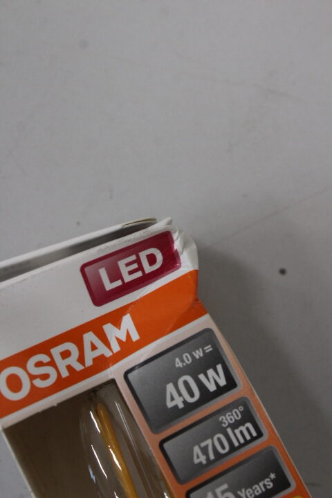 SALE OUT. | Parathom Classic Filament | E14 | 4 W | Warm White | DAMAGED PACKAGING | DAMAGED PACKAGING - Image 3