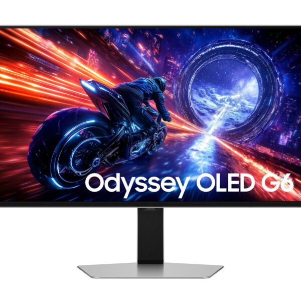 Samsung LS27FG602SUXEN | 27 " | OLED | QHD | 16:9 | 500 Hz | 0.03 ms | 2560 x 1440 pixels | 300 cd/m² | HDMI ports quantity 2 | Silver