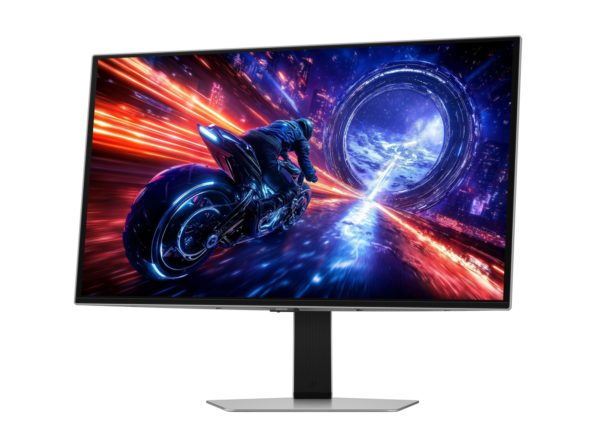 Samsung LS27FG602SUXEN | 27 " | OLED | QHD | 16:9 | 500 Hz | 0.03 ms | 2560 x 1440 pixels | 300 cd/m² | HDMI ports quantity 2 | Silver - Image 3