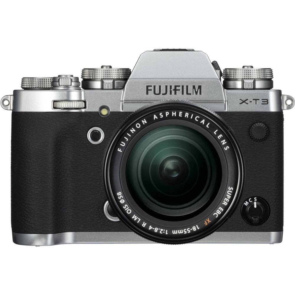 Fujifilm | X-T3 + XF18-55 | Mirrorless Camera Kit | 26.1 MP | ISO sensitivity (max) 51200 | Display diagonal 3.0 " | Video recording | Magnification 0.75 x | Viewfinder | CMOS | Silver