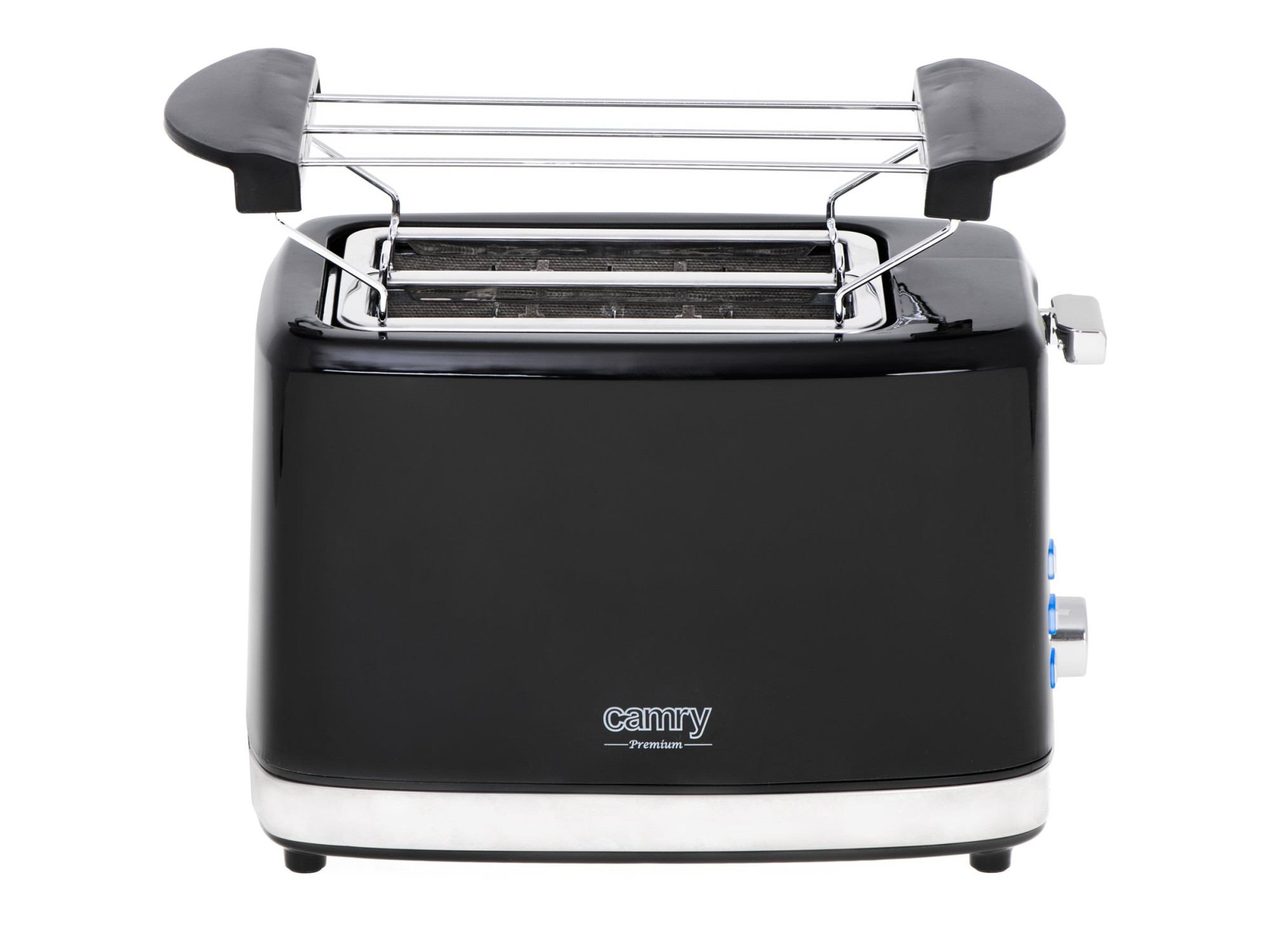 Camry | Toaster | CR 3218 | Power 750 W | Number of slots 2 | Housing material Plastic | Black - Image 2
