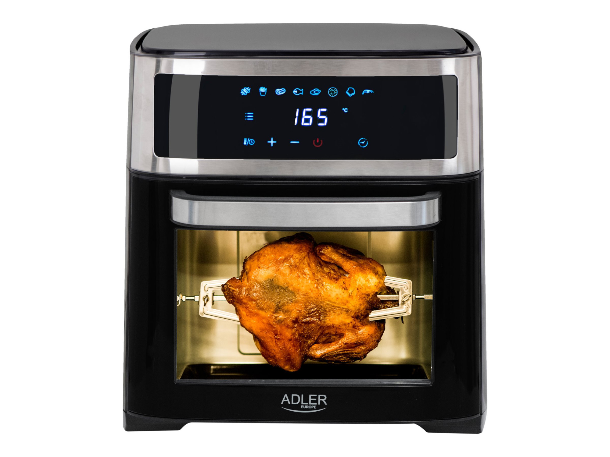 Adler | Airfryer Oven | AD 6309 | Power 1700 W | Capacity 13 L | Stainless steel/Black - Image 2