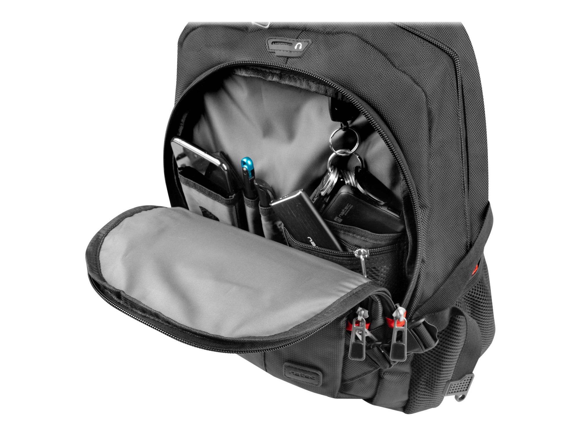 Natec | NTO-1703 | Laptop Backpack Merino | Backpack | Black | 15.6 " | Shoulder strap - Image 16