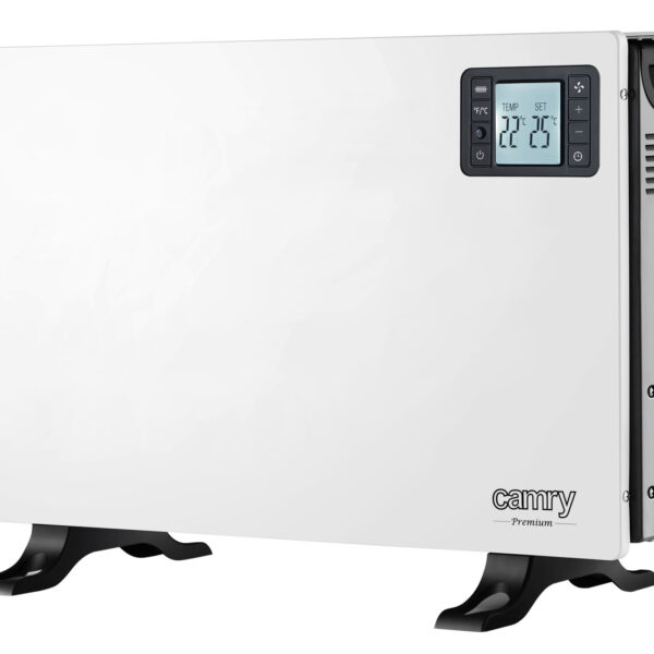 Camry | Convection Fan Heater with Remote Control | CR 7739 | Convection Heater | 2000 W | Number of power levels 3 | White