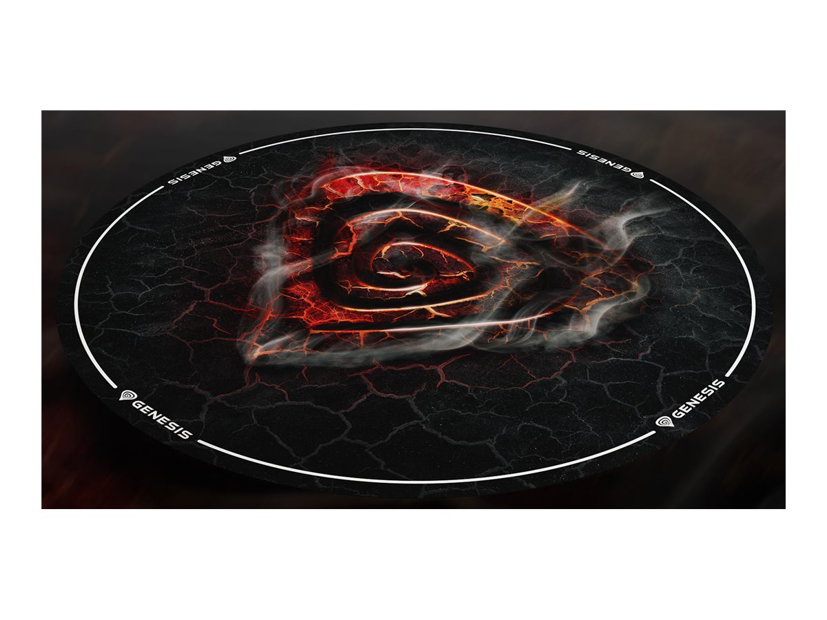 Genesis Tellur 400 Round Lava Floor Mat | Black - Image 7