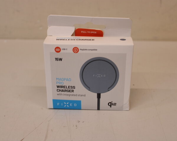 SALE OUT. FIXED MagPad, Qi2 support, gray | Fixed | MagPad Pro wireless charger | FIXMPADP-GR | Gray | DAMAGED PACKAGING, DEMO