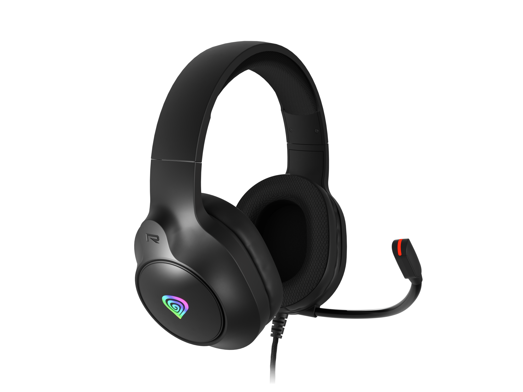 Genesis Gaming Headset | Neon 213 RGB | Wired | Over-Ear | Microphone | Black - Image 2