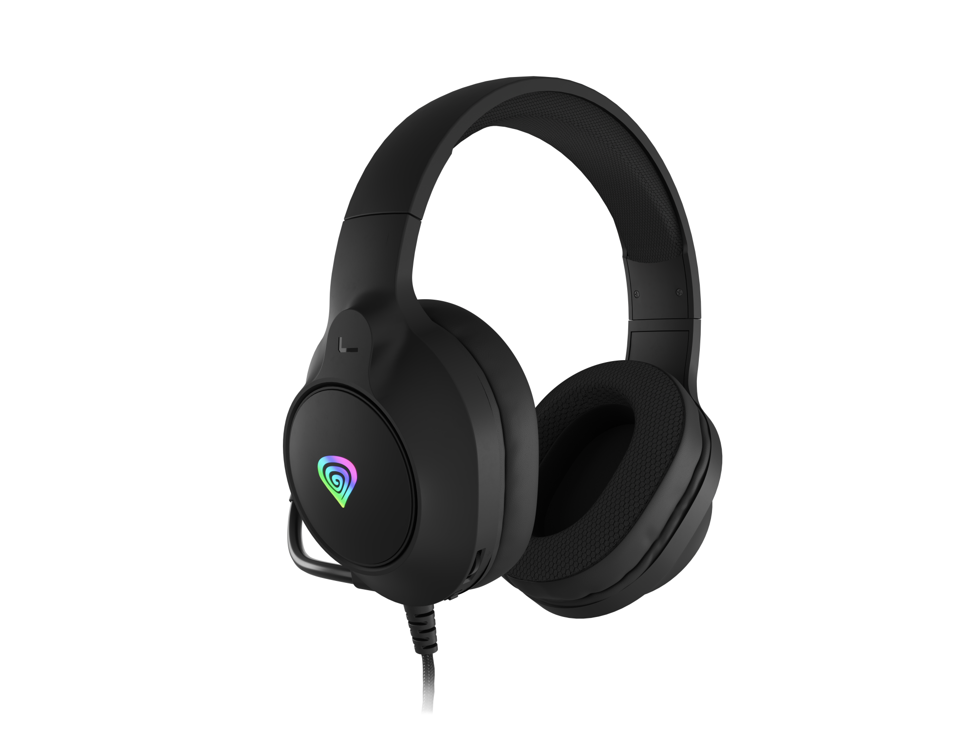 Genesis Gaming Headset | Neon 213 RGB | Wired | Over-Ear | Microphone | Black - Image 4