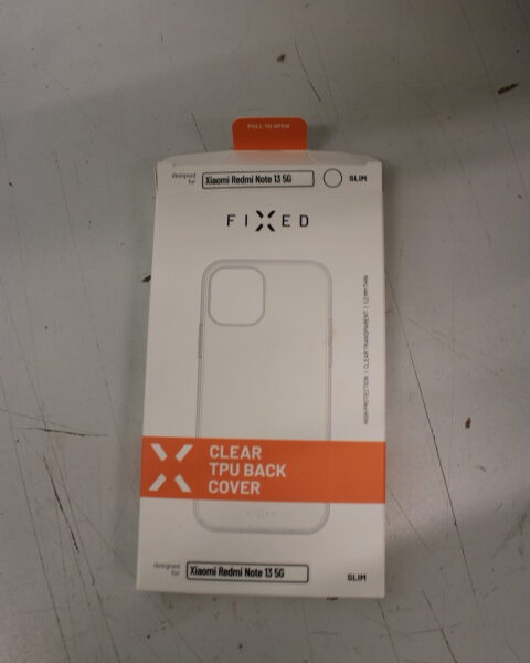 SALE OUT. FIXED TPU Gel Case for Xiaomi Redmi Note 13 5G, Clear | Fixed TPU Gel Case for Xiaomi Redmi Note 13 5G | Back Cover | Xiaomi | Redmi Note 13 5G | TPU | Transparent | UNPACKED