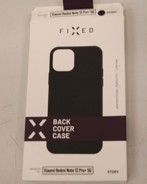 SALE OUT. FIXED Story for Xiaomi Redmi Note 13 Pro/POCO M6 Pro, black | Fixed Story | Back cover | Xiaomi | Redmi Note 13 Pro/POCO M6 Pro | Rubberized | Black | UNPACKED