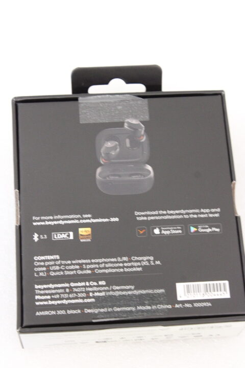 SALE OUT. Beyerdynamic AMIRON 300 TWS black TWS Earphones with charging case, eartips and USB cable | Beyerdynamic True Wireless Earphones | AMIRON 300 | Built-in microphone | Bluetooth | ANC | Black | DEMO - Image 2