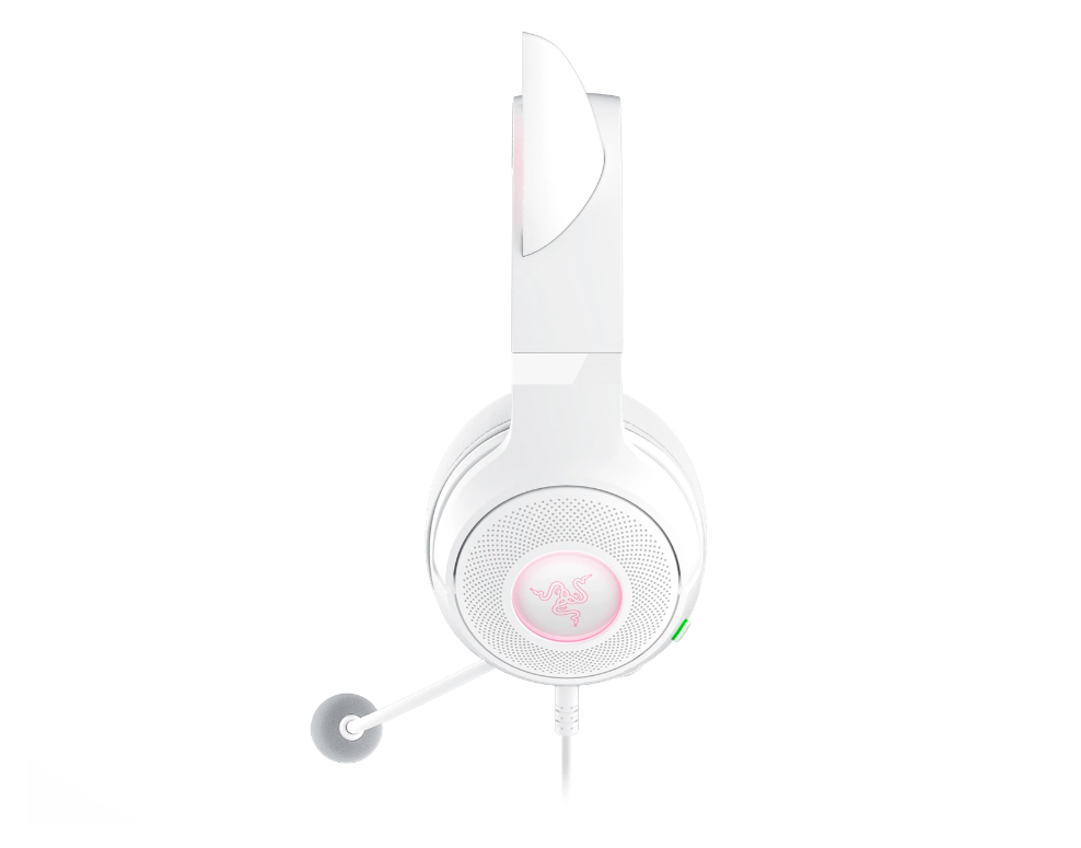 Razer Headset | Kraken Kitty V2 | Wired | Over-ear | Microphone | Noise canceling | White - Image 5