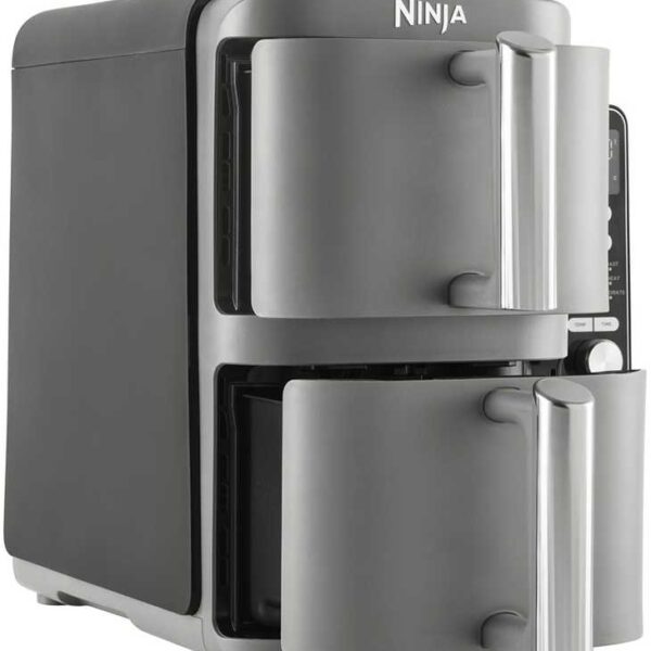 NINJA Double Stack XL Air Fryer | SL400EU | Power 2470 W | Capacity 9.5 L | Black/Grey