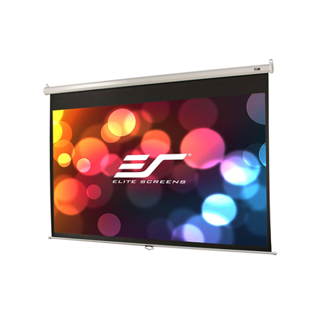 Elite Screens | Manual Series | M84NWH | Diagonal 84 " | 16:9 | Viewable screen width (W) 185 cm | White
