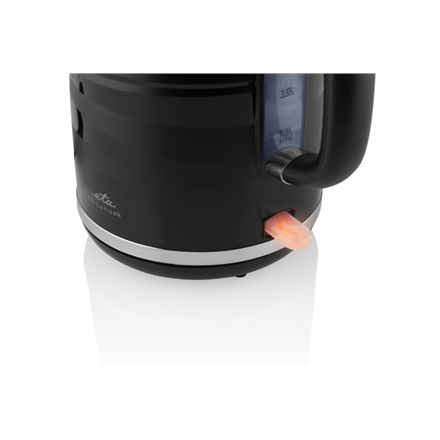ETA | Kettle | ETA260590010 Duna | Electric | 2200 W | 1.7 L | Plastic | 360° rotational base | Black - Image 5