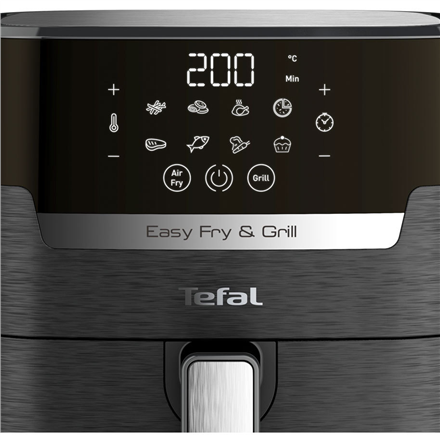 TEFAL | Fryer Easy Fry and Grill | EY505815 | Power 1400 W | Capacity 4.5 L | Black - Image 3