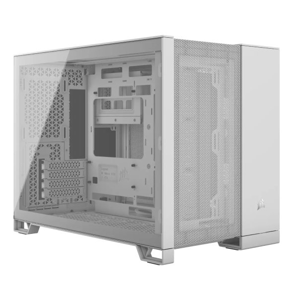 Corsair Dual Chamber PC Case | 2500D AIRFLOW | White | Mid Tower | Power supply included No | Micro-ATX