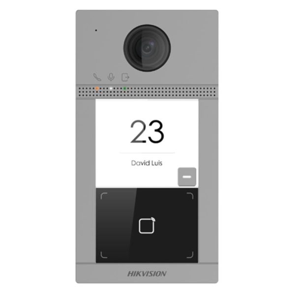 Hikvision | 1 Button Metal Villa Door Station | DS-KV8113-WME1 (C) | 2 MP | IK08/IP65 | H.264