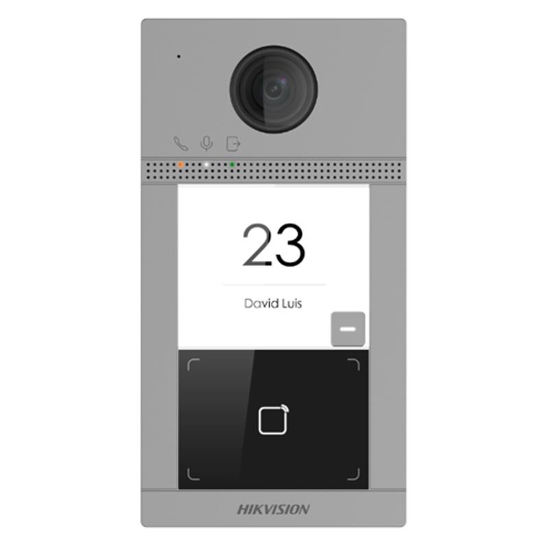Hikvision | 1 Button Metal Villa Door Station | DS-KV8113-WME1 (C) | 2 MP | IK08/IP65 | H.264