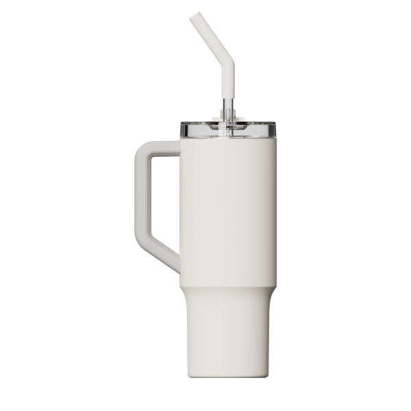 Xiaomi | Straw Mug | Capacity 1 L | Material Stainless steel | White