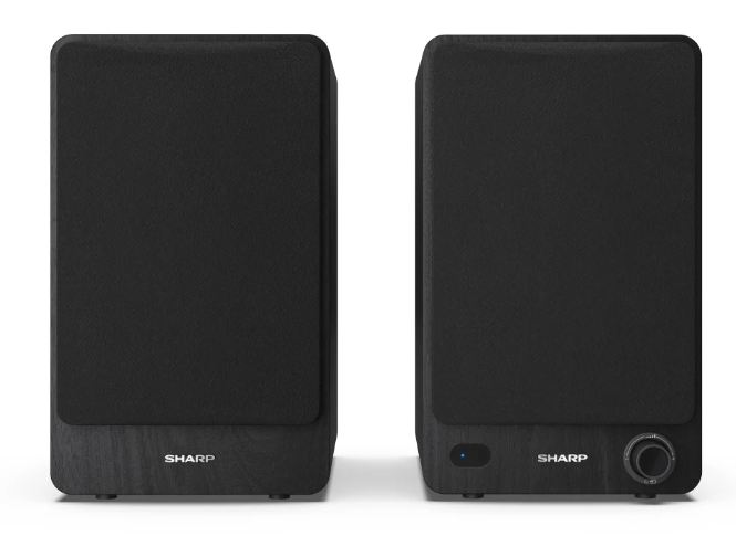 Sharp CP-SS30 Bookshelf Speakers, Black | Sharp | Speakers | CP-SS30(BK) Bookshelf | 60 W | Bluetooth | Black | Wireless connection - Image 5