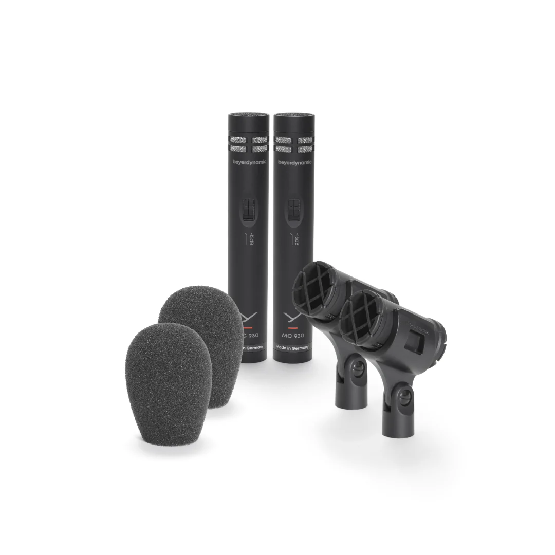 Beyerdynamic | True Condenser Microphone Set (Cardioid) | MC 930 Stereo-Set | XLR 3-pin | Black - Image 2