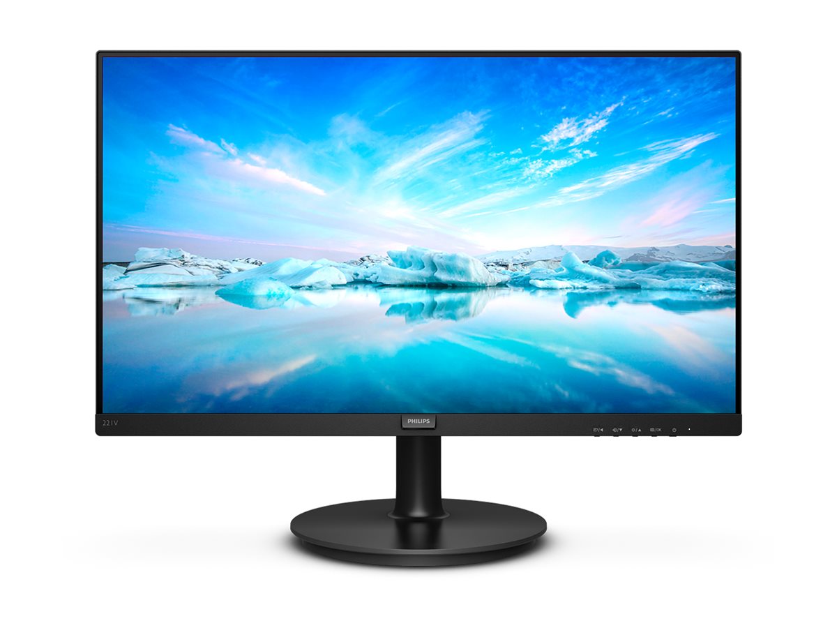 Philips | 221V8 | 21.5 " | VA | FHD | 75 Hz | 4 ms | 1920 x 1080 | 200 cd/m² | HDMI ports quantity 1 x HDMI | Black - Image 2