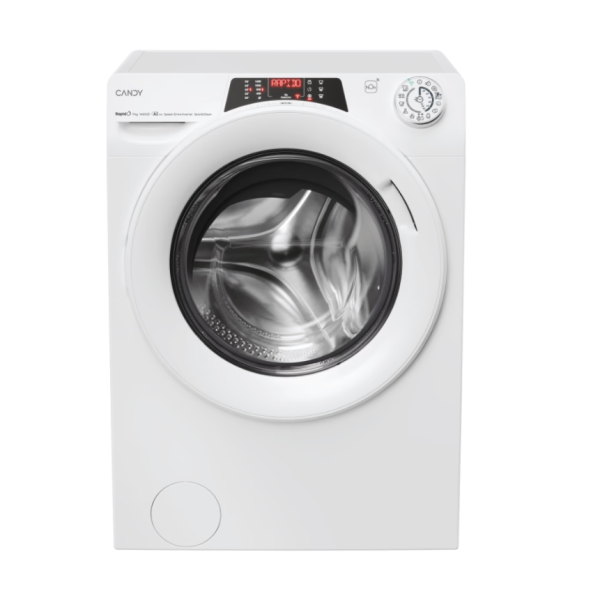 Candy Washing Machine | RO 496DWM7/1-S | Energy efficiency class A | Front loading | Washing capacity 9 kg | 1400 RPM | Depth 53 cm | Width 60 cm | Display | TFT | Steam function | Wi-Fi