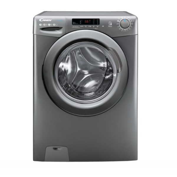 Candy Washing Machine | CS 1272DRRE/1-S | Energy efficiency class D | Front loading | Washing capacity 7 kg | 1200 RPM | Depth 49 cm | Width 60 cm | Display | LCD | Anthracite
