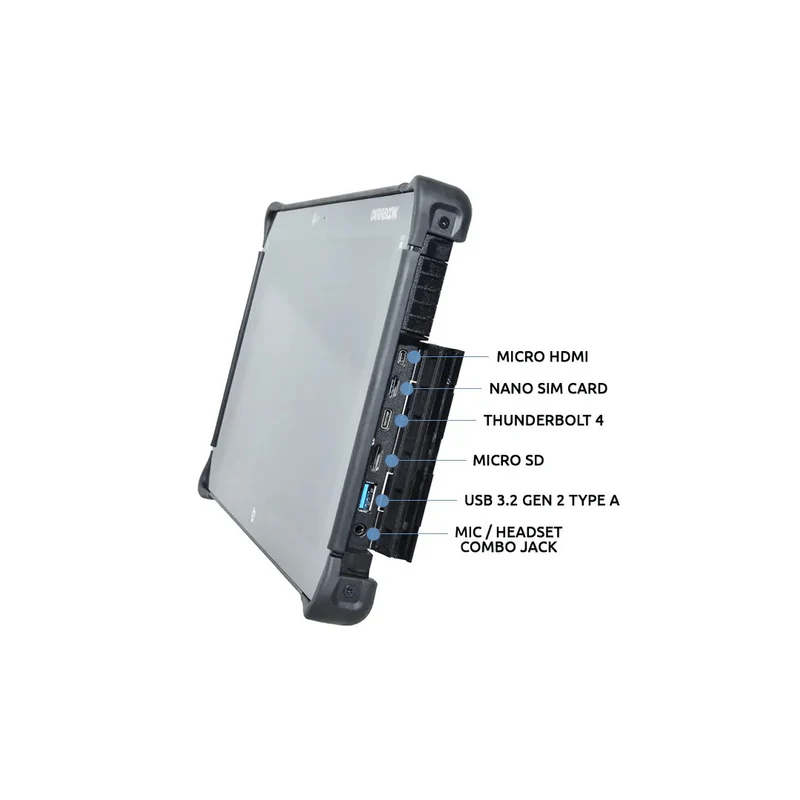 Durabook R11H7 Standard Tablet 11.6" FHD Intel Core i5-1235U 8505/8GB/256GB/Intel Iris Xe Graphics/Win11Pro/Black/WiFi/3Y Warranty | Durabook - Image 5