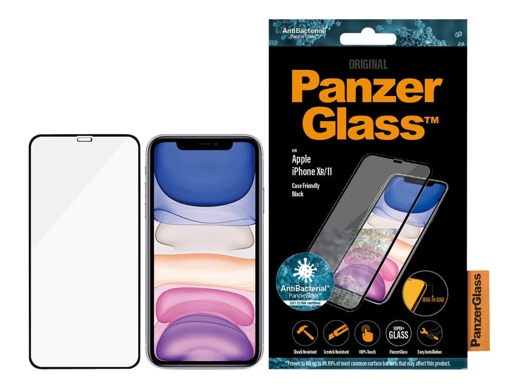 PanzerGlass Apple iPhone XR/11 Casefriendly,Black | PanzerGlass - Image 9