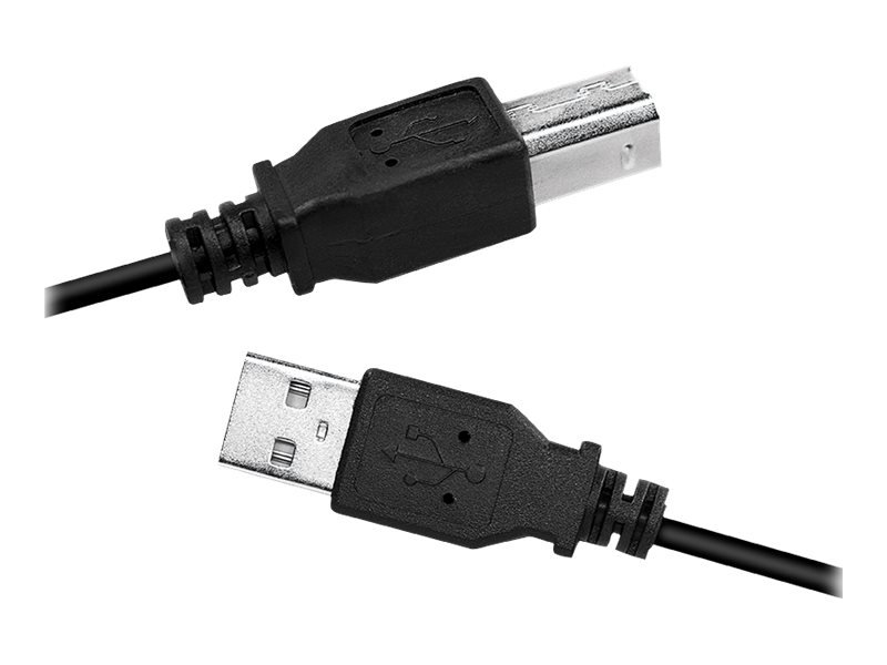 Logilink | USB cable USB 2.0 A to B 2x male | CU0009B | USB-A to USB-A USB-B male | USB-A male - Image 4