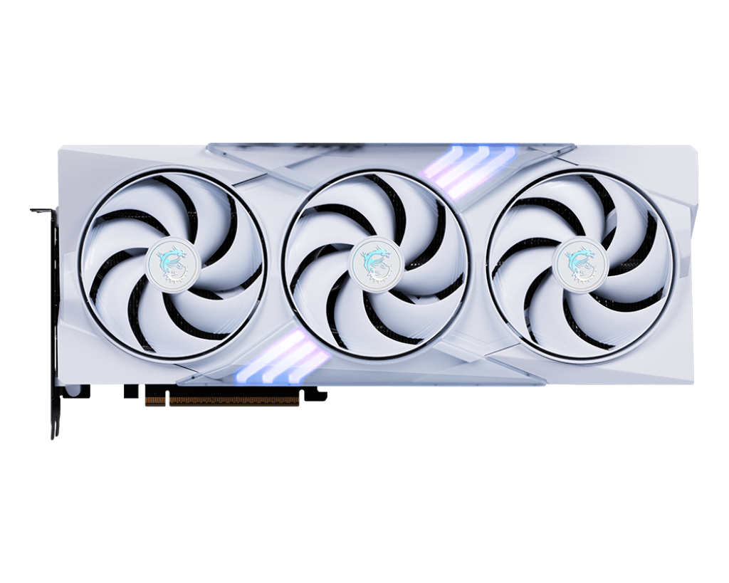 MSI GeForce RTX 5070 12G GAMING TRIO OC WHITE | NVIDIA | 12 GB | GeForce RTX 5070 | GDDR7 | HDMI ports quantity 1 | PCI Express Gen 5 - Image 3