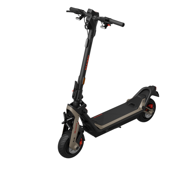 Segway | Superscooter GT3 Pro | Electric Scooter | Max 2 x 3500W W | Up to 80 km/h | 11 " | Black and Gold
