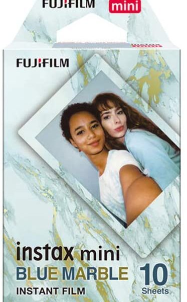 Fujifilm | Instax Mini Blue Marble (10pl) Instant Film | 54 x 86 mm