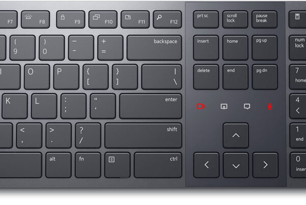 Dell | Premier Collaboration Keyboard and Mouse | KM900 | Keyboard and Mouse Set | Wireless | US | Graphite | USB-A | Wireless connection