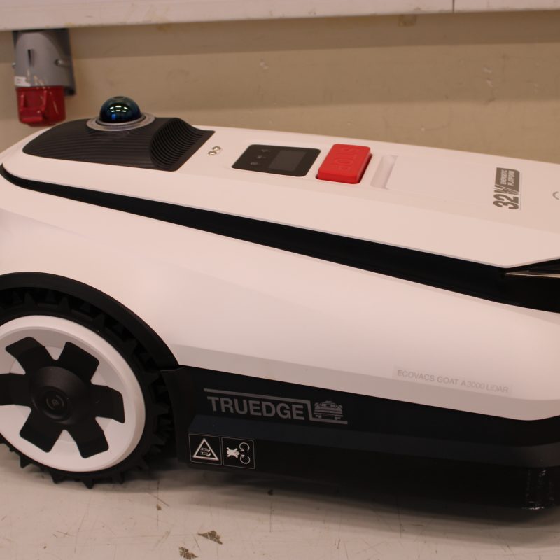 SALE OUT. Ecovacs GOAT A3000 LiDAR Lawn Mower, Robot, Efficiency 400 m²/h, Dual LiDAR + Camera, White/Black | Ecovacs | Lawn Mower | GOAT A3000 LiDAR | USED, DIRTY, SCRATCHED, WHITE SPOTS ON THE SIDE | 5000 Ah - Image 5