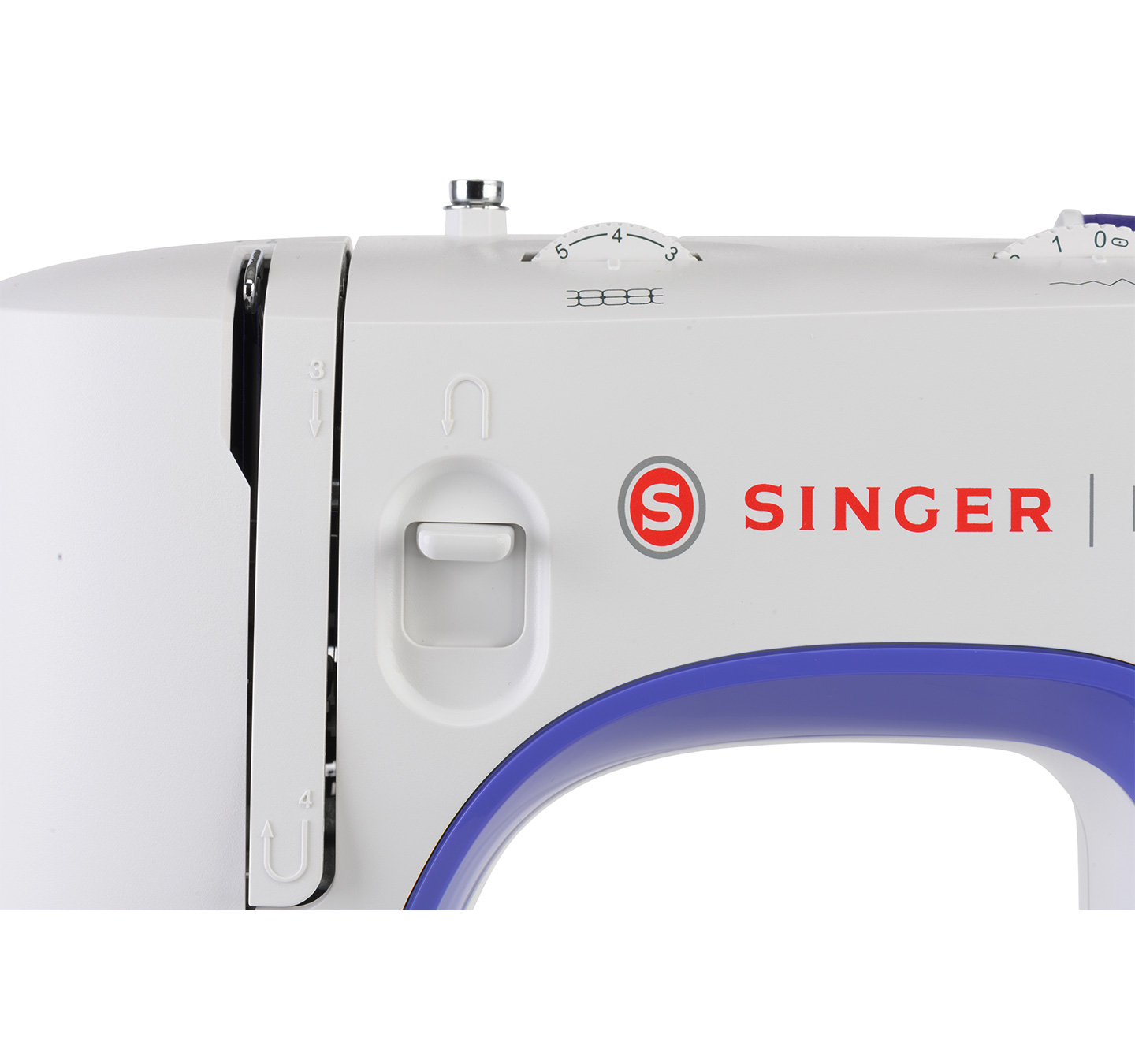 Singer | Sewing Machine | M3405 | Number of stitches 23 | Number of buttonholes 1 | White - Image 9