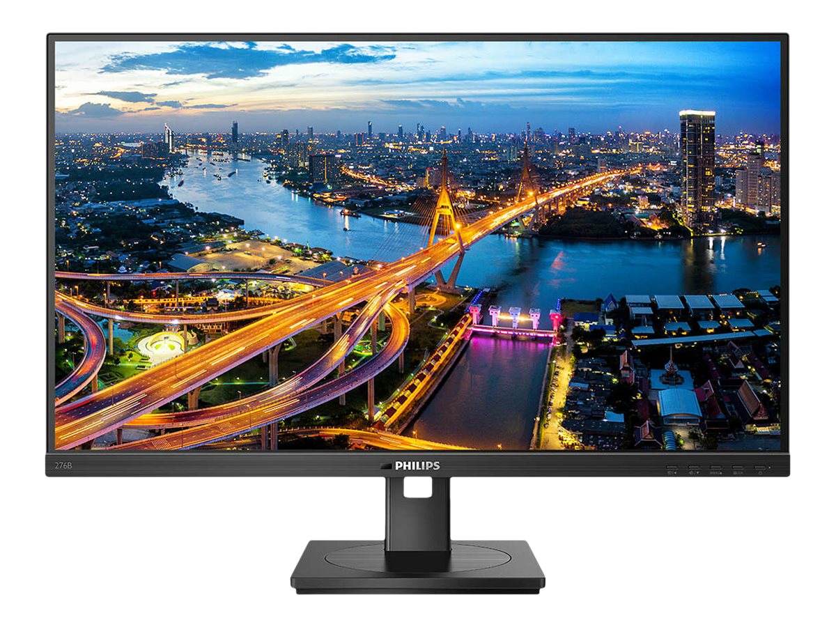 Philips | LCD Monitor with USB-C | 276B1/00 | 27 " | IPS | QHD | 16:9 | 75 Hz | 4 ms | 2560 x 1440 pixels | 300 cd/m² | HDMI ports quantity 2 | Black